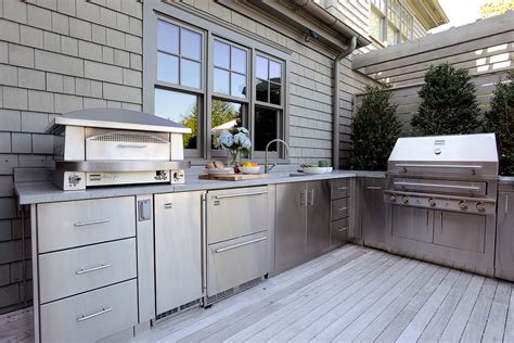 outdoor kitchen stainless steel drawers and cabinet doors|stainless steel exterior kitchen cabinets.